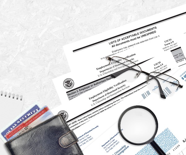 united states federal verification forms related to immigration and residency status 