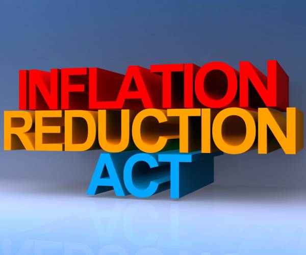 three dimensional words reading inflation reduction act