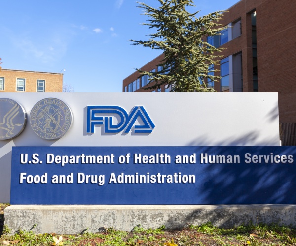 FDA sign outside of headquarters