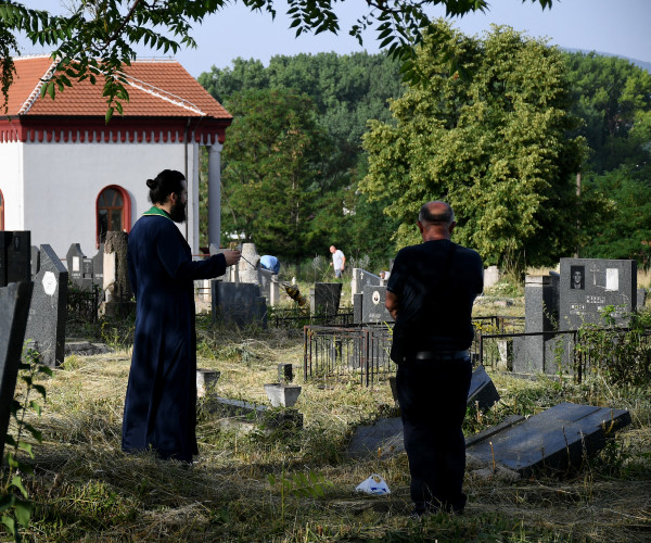 vandalism against a religious site overseas 