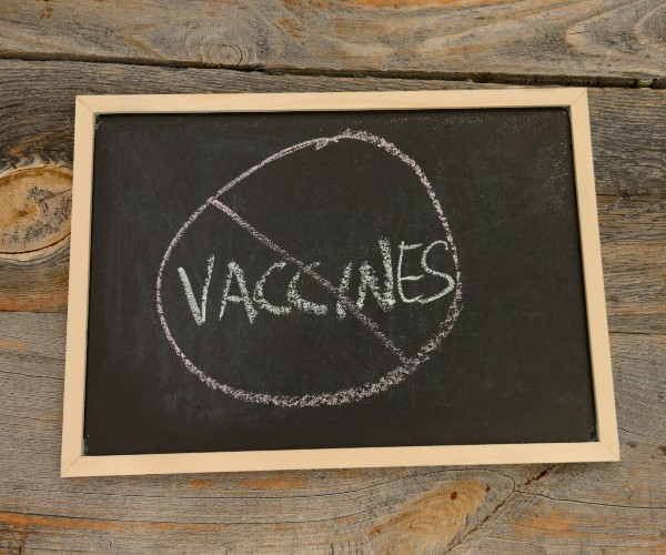 no to vaccines in school