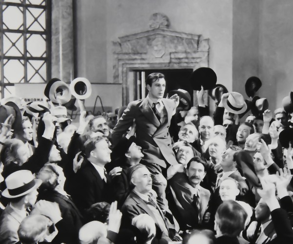 classic tinsel town film and actor about politics policy and the filibuster 