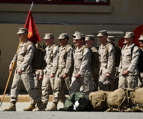 us marines afghanistan stateside return  