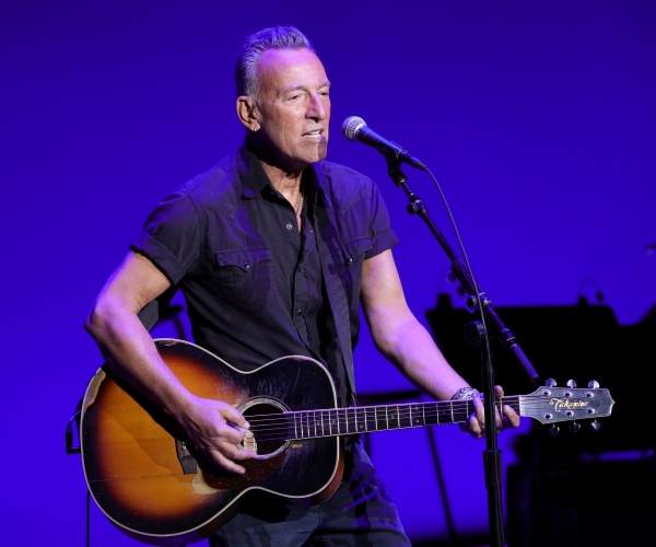 Bruce Springsteen performs onstage