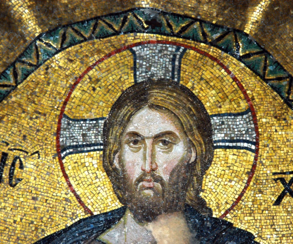 mosaic of jesus christ