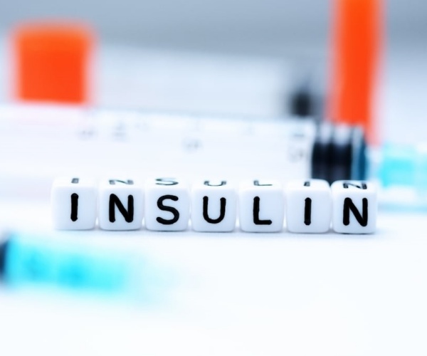 insulin spelled out in blocks