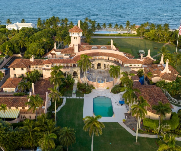 Aerial view of Mar-a-Lago