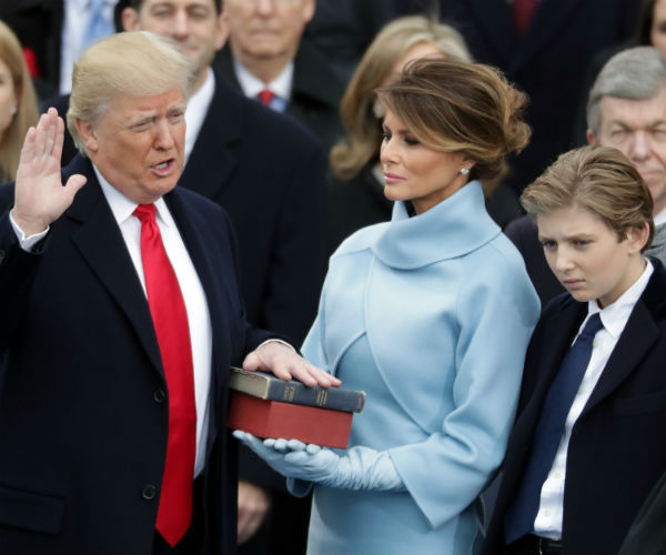 the presidential inauguration of donald john trump