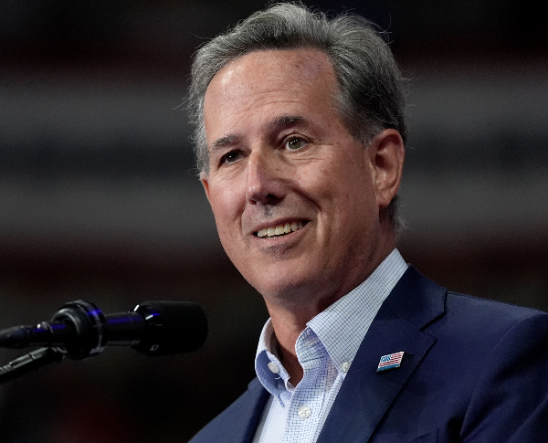 Rick Santorum Renews With Newsmax 