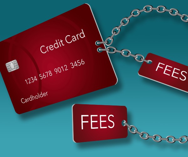 chained by credit card fees