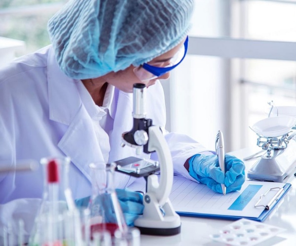 scientist doing research in a lab