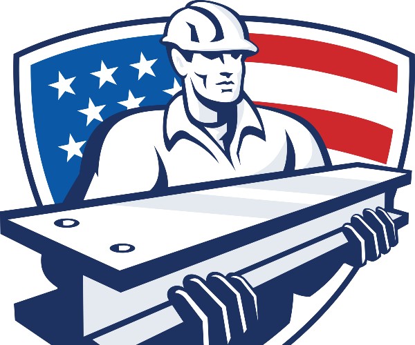 steel labor anti monopoly concept  