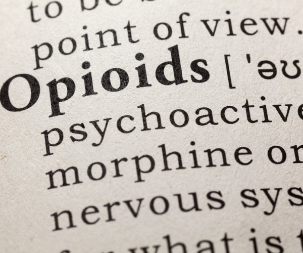 opioids entry in dictionary