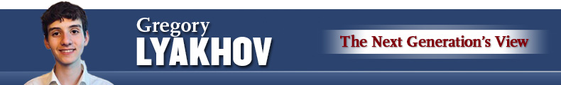 Gregory Lyakhov - The Next Generation’s View