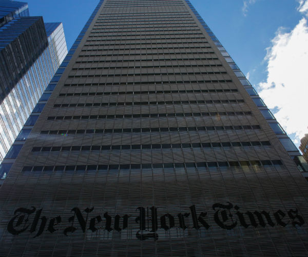 the new york times building