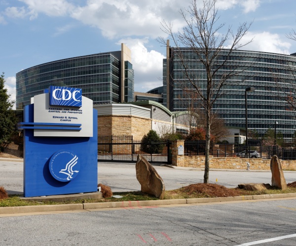 sign outside of CDC headquarters