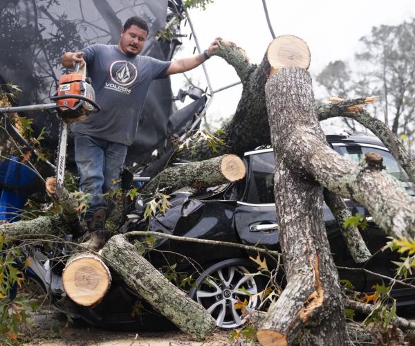 At Least 1 Person Has Died as Several Tornadoes Touch Down around Houston