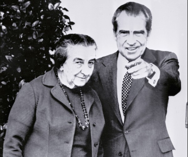 richard nixon and golda meier