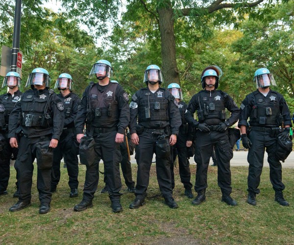 law enforcement in a prominent midwestern state during election year presidential politics   