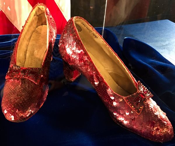 'Wizard of Oz' Ruby Slippers Up for Sale