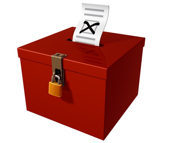generic exemplar secure election ballot box 