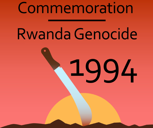 a graphic reading commemoration rwanda genocide nineteen ninety four