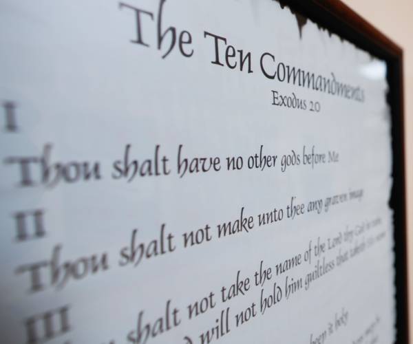 the ten commandments