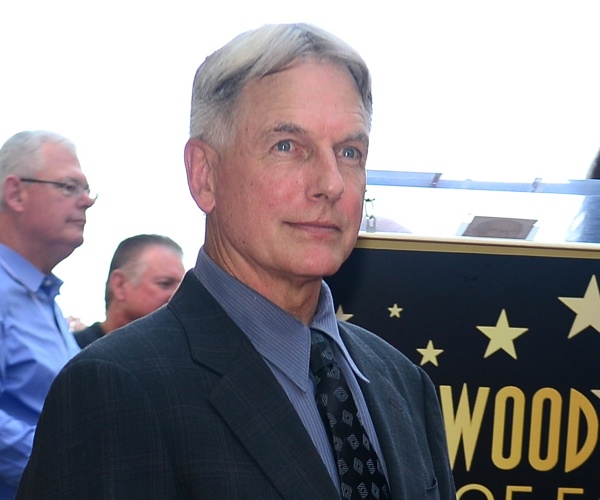 mark harmon smiles at hollywood walk of fame 