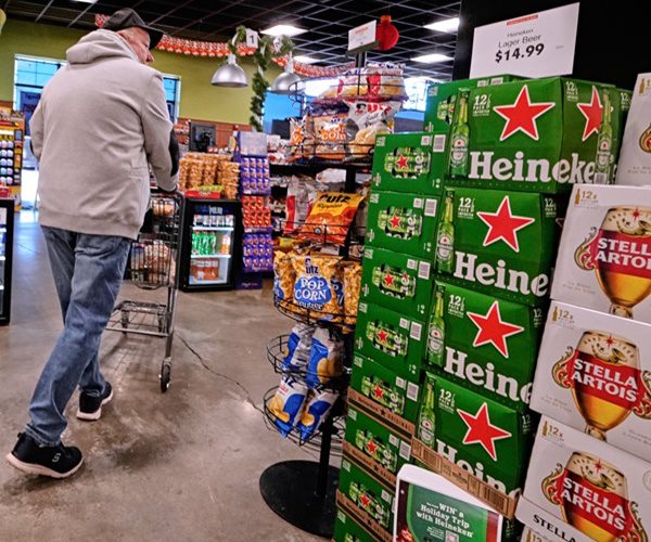 US Import Prices Increase 0.4% From September to November