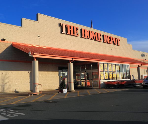 A The Home Depot store