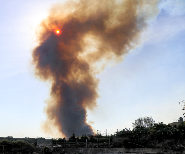 israel lebanon hamas fire and or shell fire 