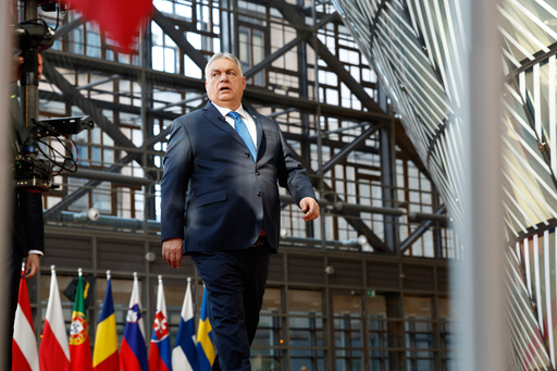 EU Leaders Blast Viktor Orb n over a Ukraine Loan Veto, Accusing Him of Playing Election Games