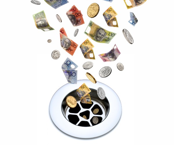 wealthy taxpayers fund government money down the drain  