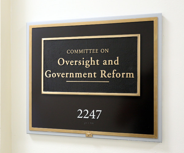 united states congress oversight and government reform committee 