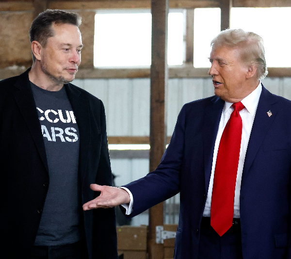 Trump Backs Musk as He Roils Federal Workforce