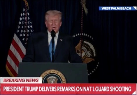 Trump: D.C. Guard Shooting 'Crime Against Humanity'