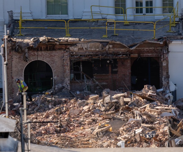 white house of the united states demolition and or remodeling 