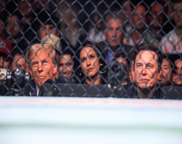 Trump and Team Get Warm Welcome at UFC Fight Night