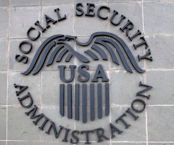 social security admin logo on building