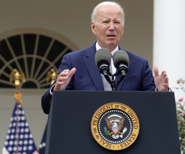 biden white house rose garden foreign policy leadership crises 