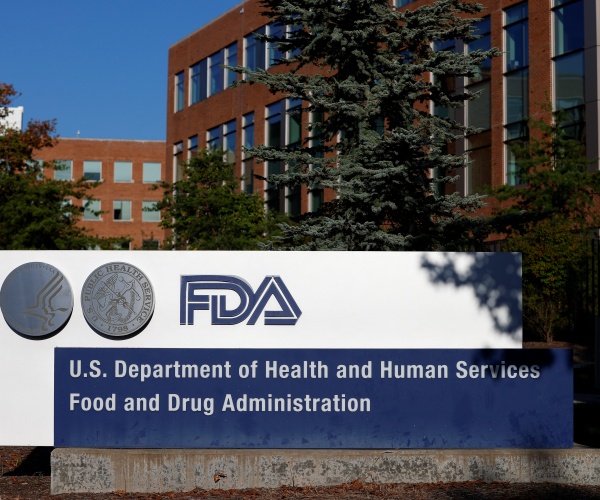 FDA sign outside of headquarters