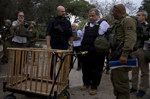 GOP Hopeful Chris Christie Visits Israel, Says the US Must Show Solidarity in war against Hamas