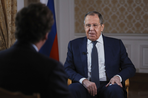 Foreign Minister Says in Interview That Russia Will Use 'All Means' to Defend Interests