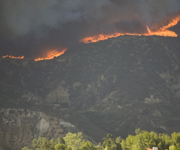 wildfires outside of Los Angeles