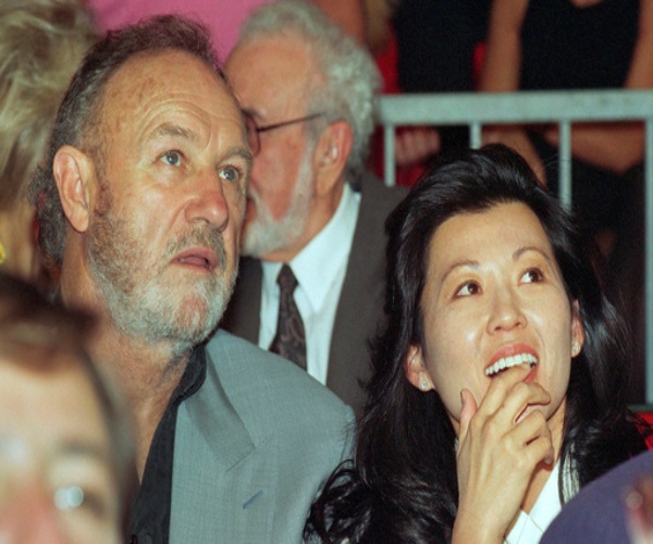 Actor Gene Hackman and wife, Betsy Arakawa