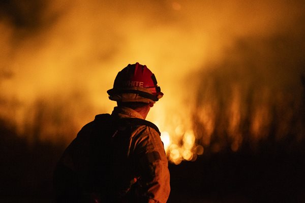 wildfires in the golden state of the united states