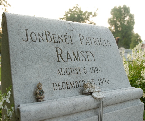 jonbenet ramseys grave