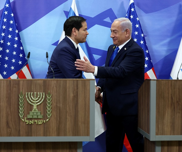 As Rubio Visits, Netanyahu Praises Trump's 'Bold' Gaza Vision