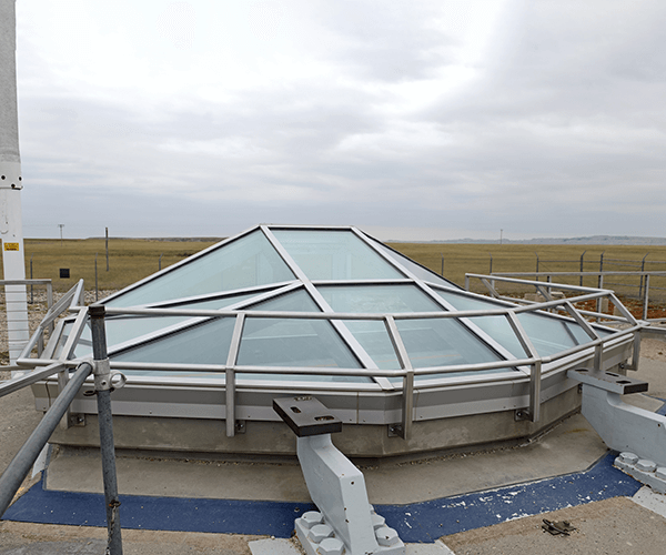 The remote and once active minuteman missile silo historic site in philip south dakota