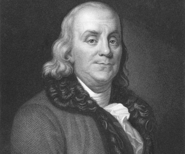 benjamin franklin engraving